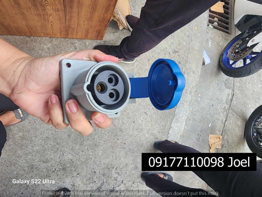 PANEL SOCKET STRAIGHT (Category: Construction & Building Materials) located in Manila. Submitted by joeyroque09 (Listing ID 1307100014, Image 2). Description: Panel Socket Straight Specs: 32amp 3P Blue 323-6 Price: 350/pc.