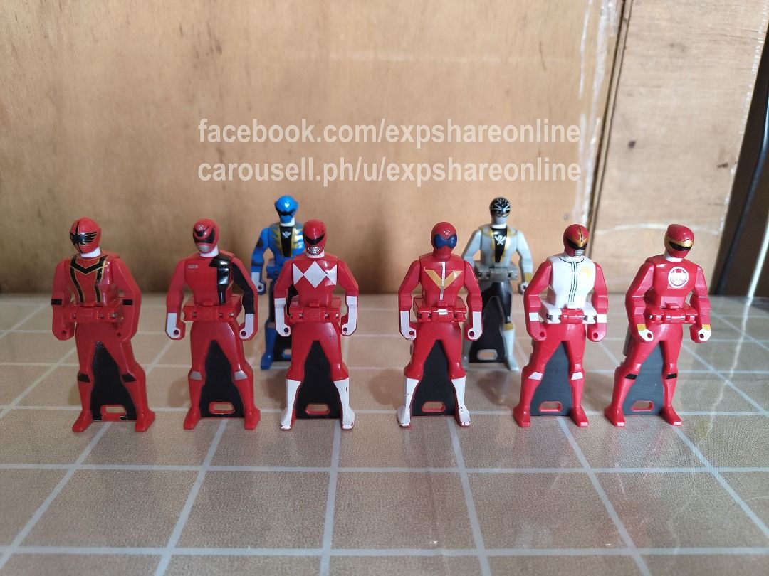 Power Ranger/Sentai Keys Bundle, Hobbies & Toys, Toys & Games on Carousell
