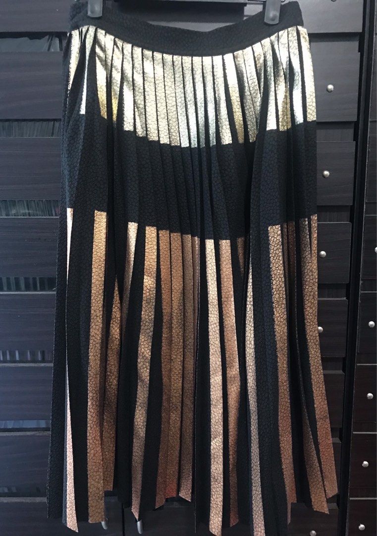 Proenza schouler metallic pleated skirt clearance