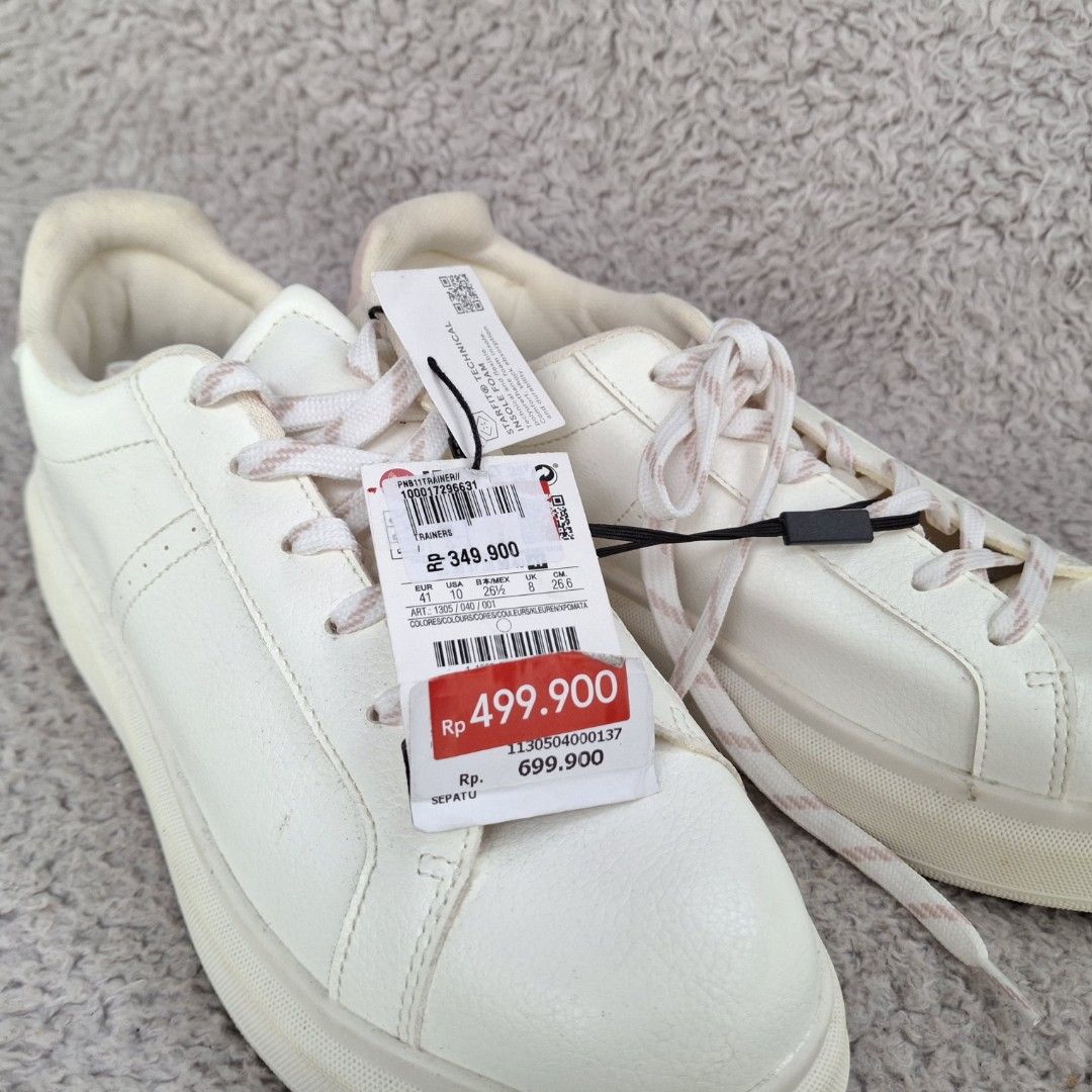 Sepatu Pull And Bear Hombre Tenis Zapatillas Blancas Pull And Bear