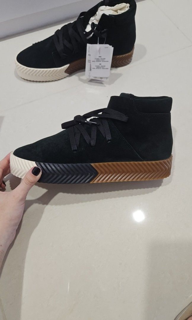 adidas gazelle silver green womens adidas Originals by Alexander Wang Wangbody Run main image 0