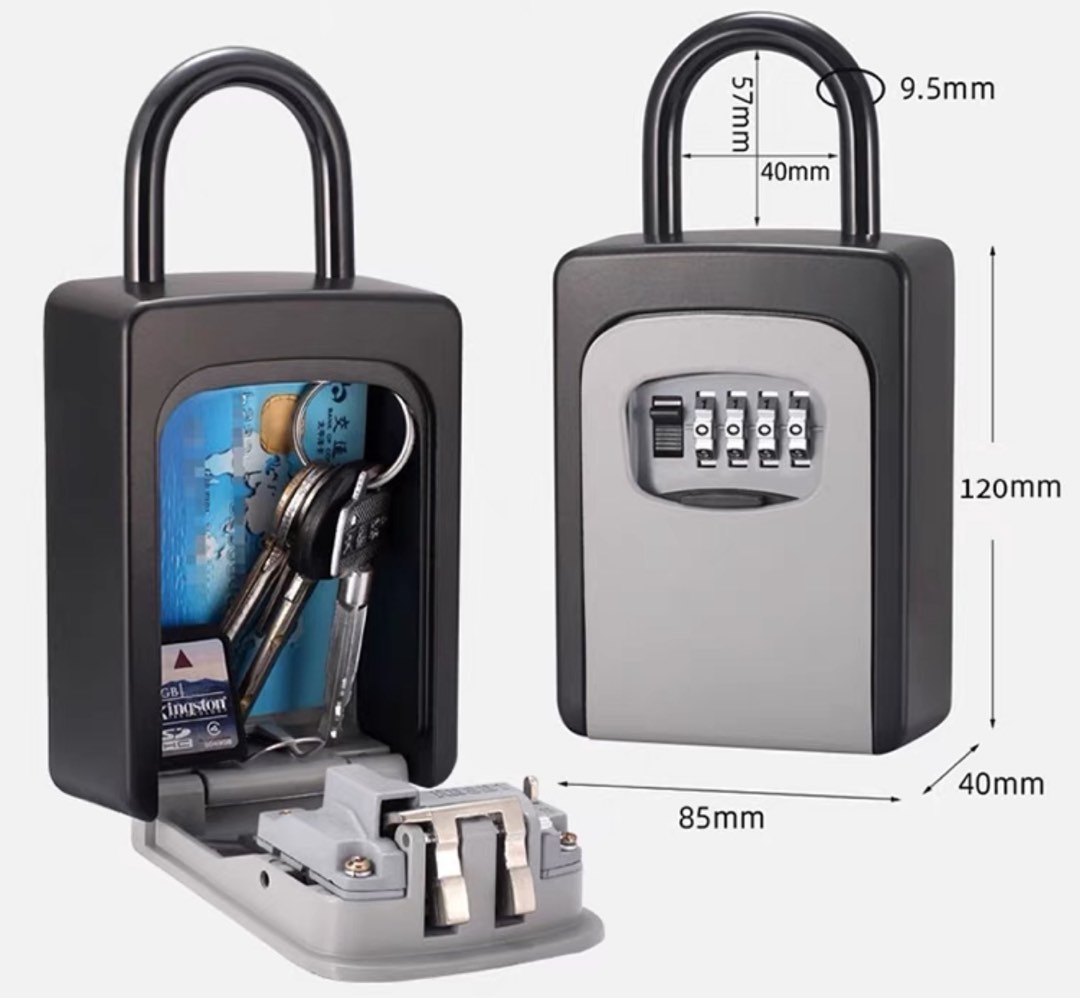 Key Lock Protector Renovation Friendly Gate Lock Padlock with Key Box, Babies & Kids, Baby ...
