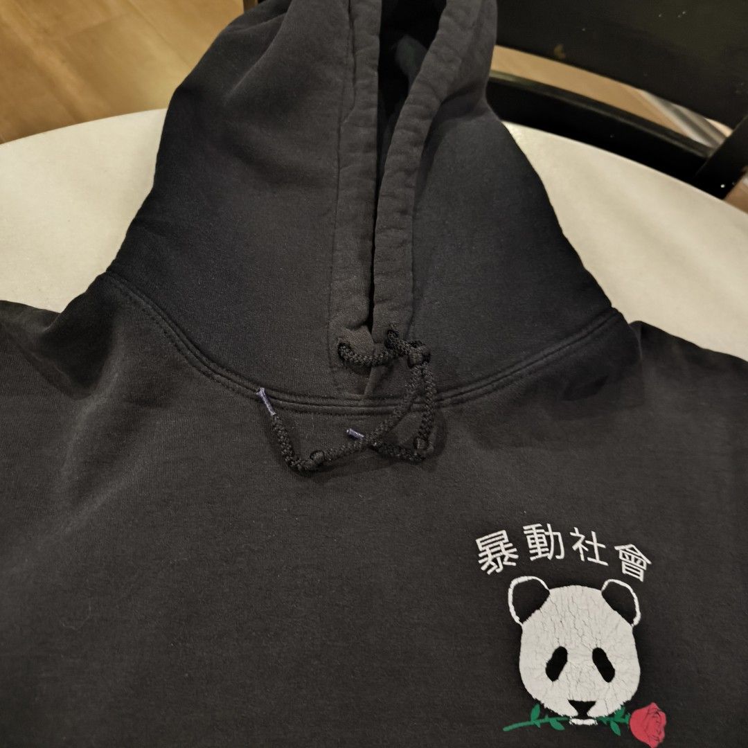 Riot society Panda Hoodie Men s Fashion Coats Jackets and Outerwear on Carousell