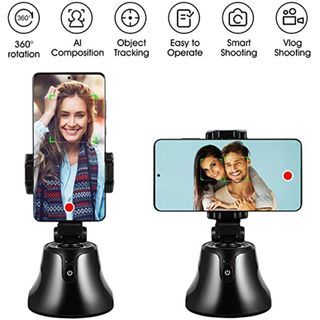 RUSH SELLING! 360 Smart Rotating Mobile Phone Stand Portable Vlogging Stand Camera Accessory Monopod Smart Personal Cameraman