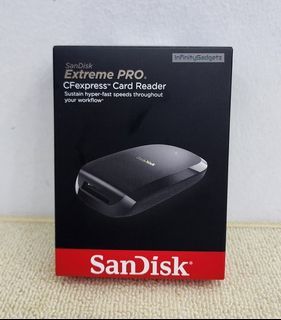 SanDisk Extreme PRO CFexpress Card Reader Reads CFexpress Type B High Speed Card Reader