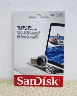 SanDisk MobileMate USB 3.0 Card Reader 170MB/s High Speed Micro SD Reader