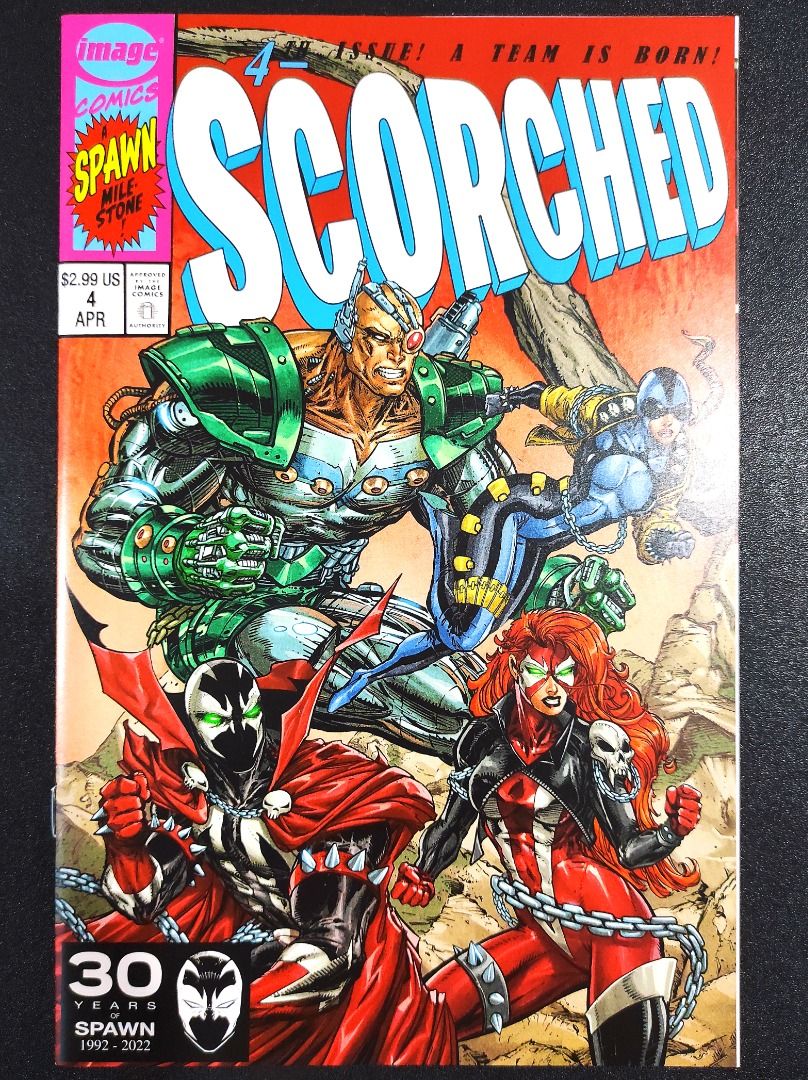 Scorched #4 Cover B (Jim Lee Homage) Spawn (Category: Comics & Manga) located in Mandaluyong City. Submitted by ansleyq (Listing ID 1307234761, Image 1). Description: 1. Item is located in Mandaluyong. 2. Payment via GCash. 3. Delivery of the items will be strictly within NCR only. You can use Lala, Grab, or any other delivery service, but the buyer will be responsible for the delivery charges. I hope this makes the rules clear. If you have any q