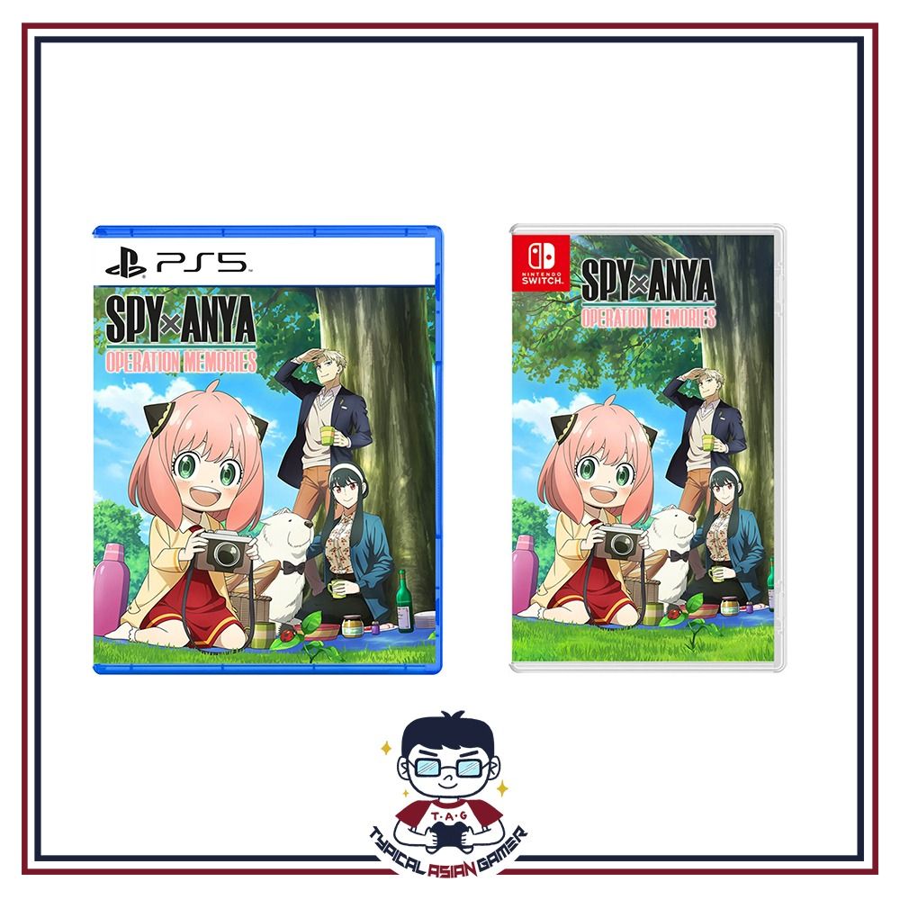 Spy X Anya Operation Memories - PS5 - Version Asiatique (Jeu En Anglais) Neuf