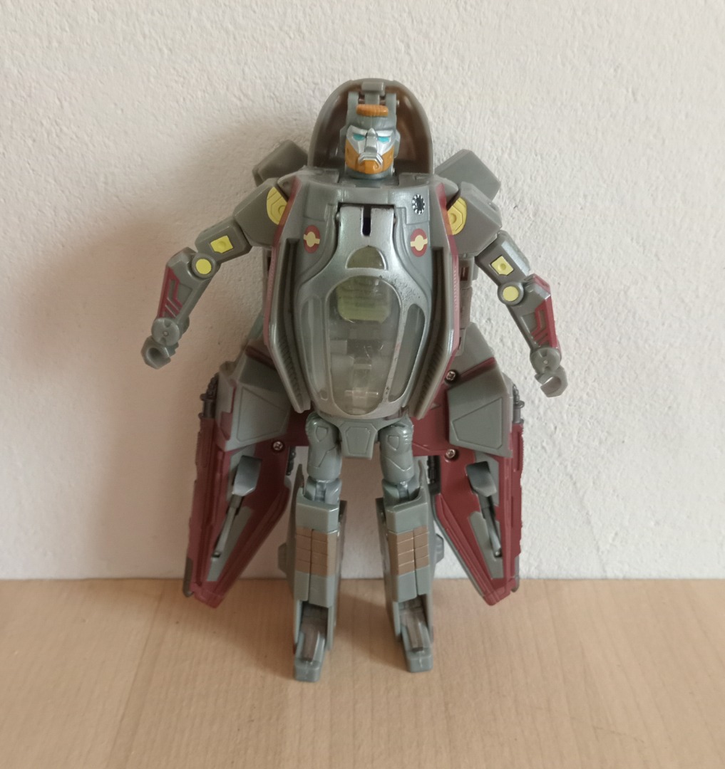 Star Wars Transformers Obi Wan Kenobi Jedi Starfighter Hobbies Toys Toys Games on Carousell