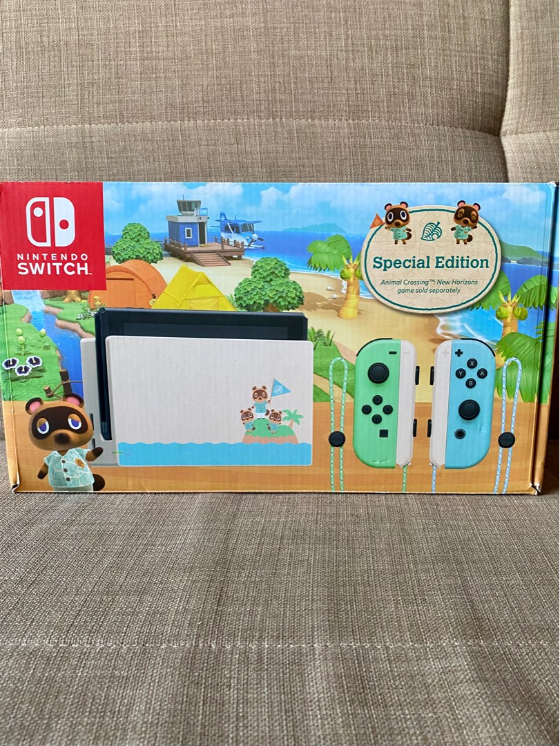 Switch V2 Animal Crossing New Horizons Edition , Video Gaming, Video ...
