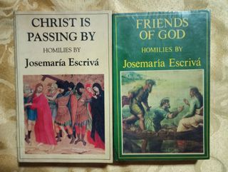 TAKE ALL Catholic Religious Books St. Jose Maria Escriva Homilies Friends of God Christ Is Passing By