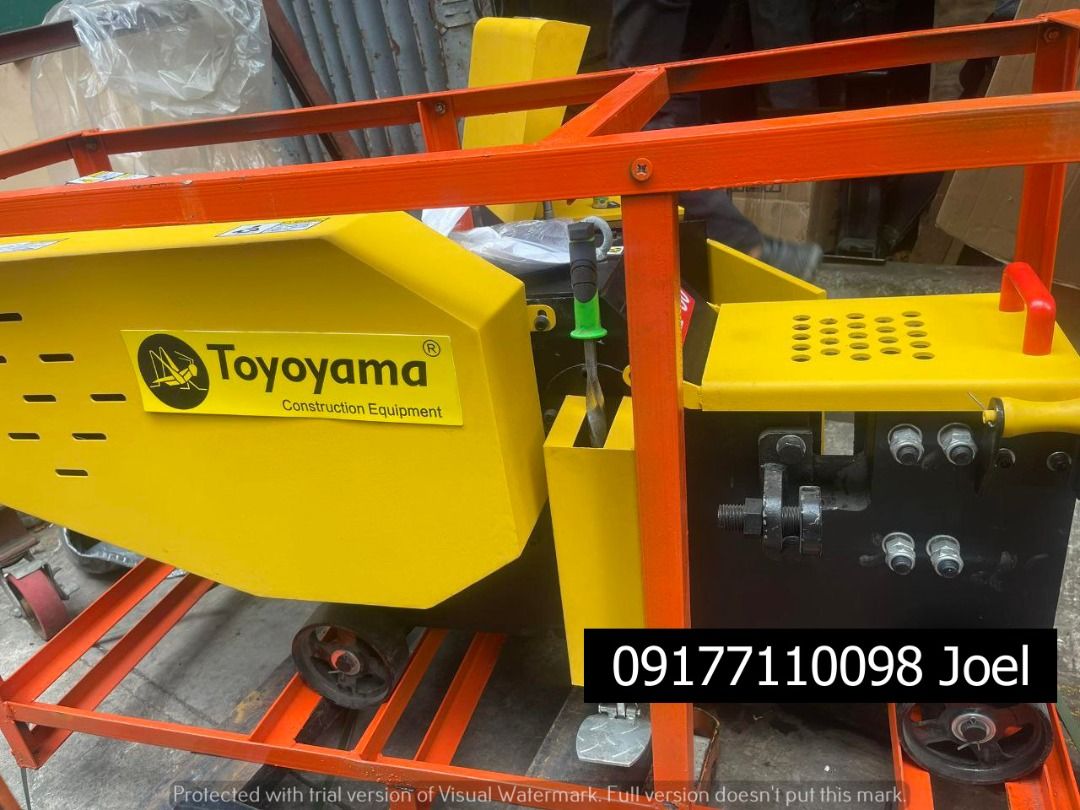 TAYOYAMA BAR CUTTER (Category: Construction Tools & Equipment) located in Manila. Submitted by joeyroque09 (Listing ID 1307071129, Image 3). Description: Toyoyama Bar Cutter Specs: 3 phase Price: 112,500.