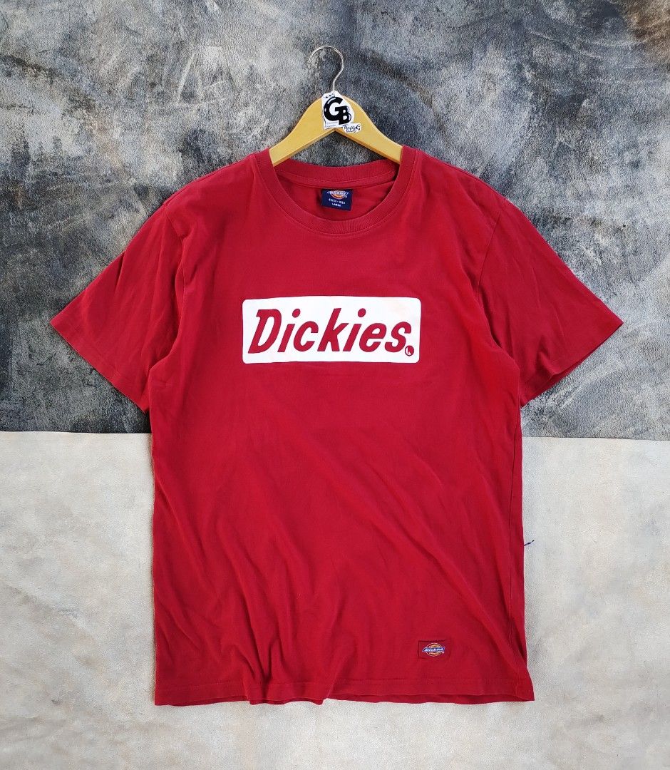 dickies t shirt red