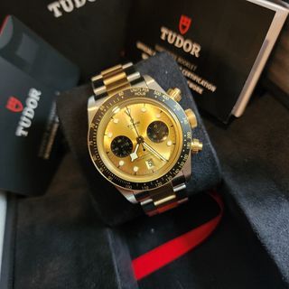 Tudor  Black Bay Chrono S&G 41mm with 18k Gold
