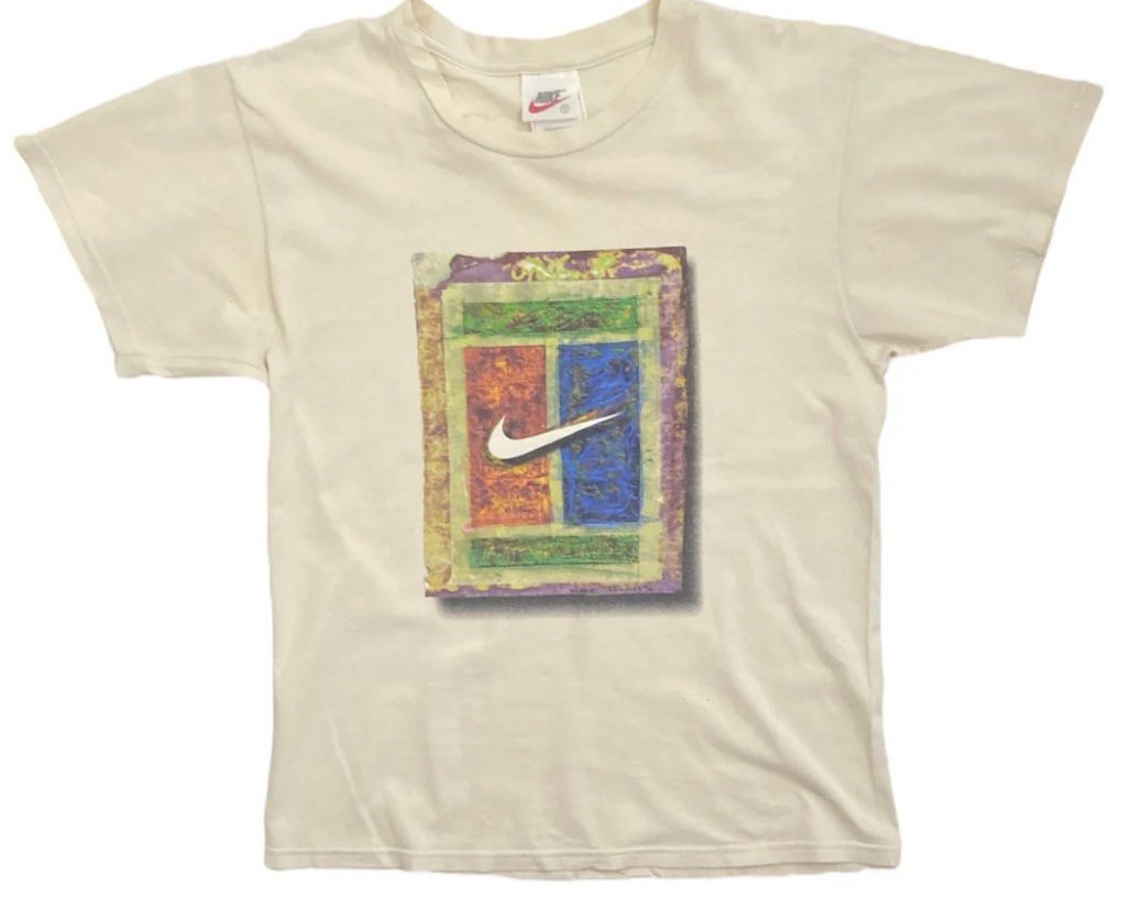 nike vintage tennis shirt