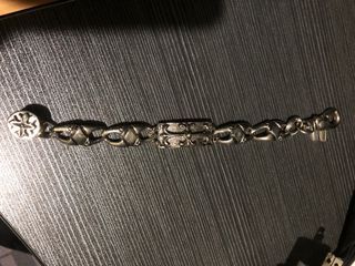 Vintage chrome hearts silver bracelet