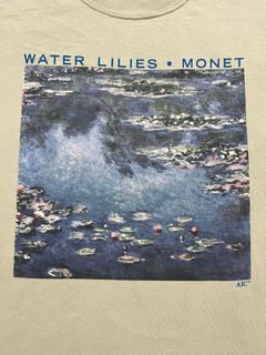 Vintage Claude Monet x Water Lilies x Art Tee
