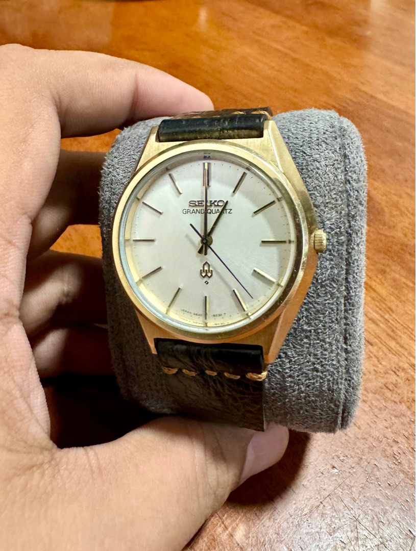 239 希少 SEIKO 学べる GRAND QUARTZ 稼動品 4840-8040