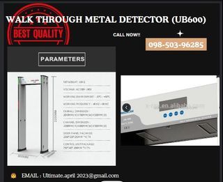 walk through metal detector (UB600)