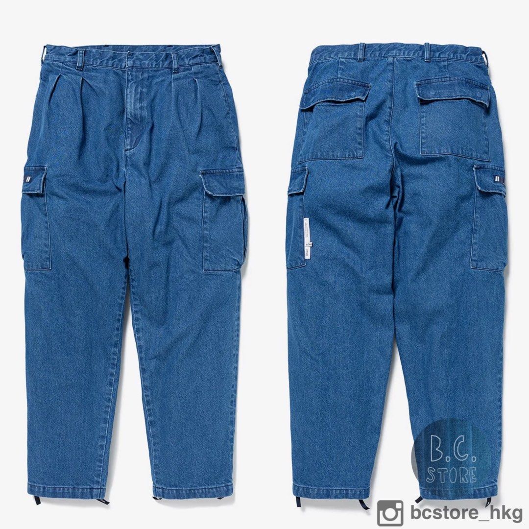 WTAPS MILT2301 / TROUSERS / COTTON. DENIM 24SS, 男裝, 褲