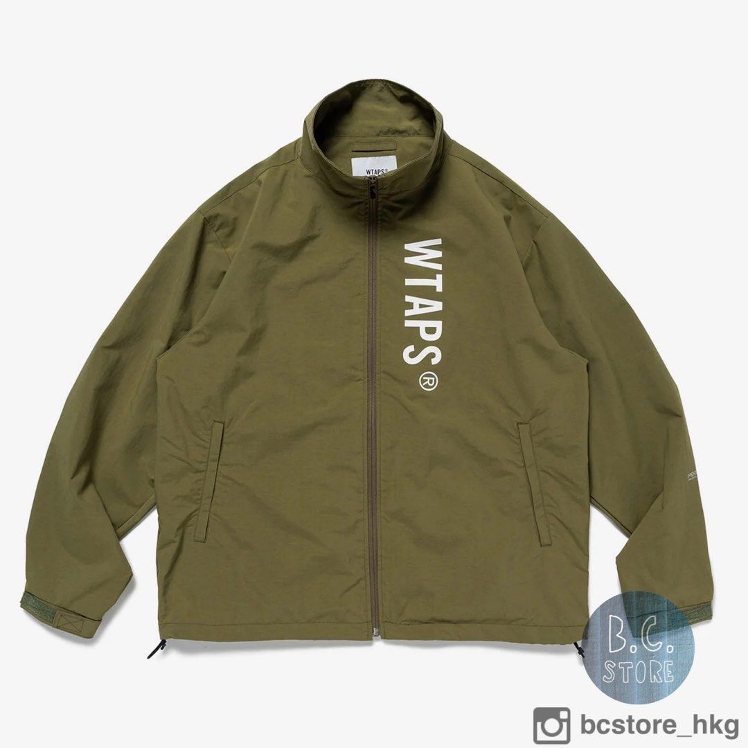 WTAPS TRACK / JACKET / NYLON. TUSSAH. PERTEX®. SIGN 24SS