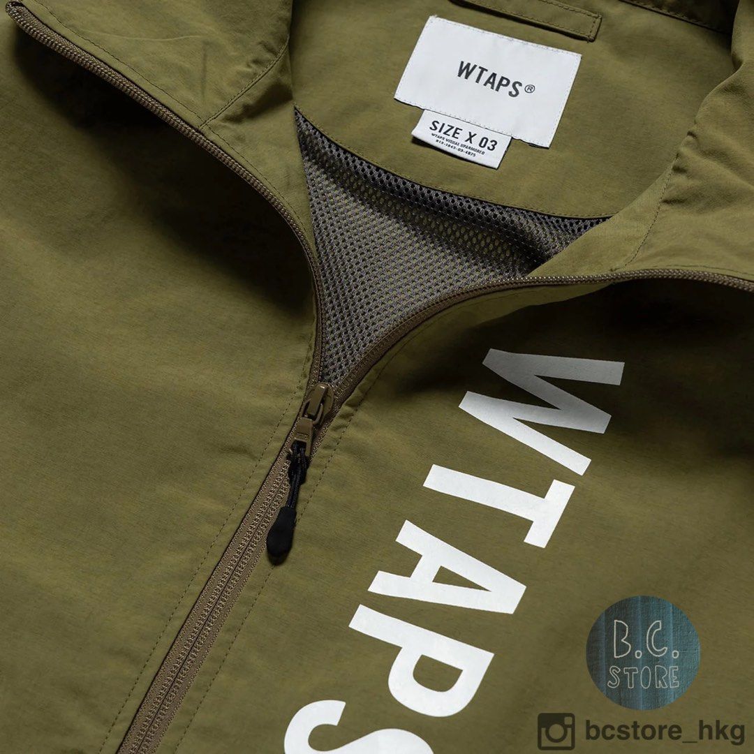 ジャケット・アウター WTAPS TRACK /JACKET /NYLON.TUSSAH.PERTEX WTAPS Track Padded Jacket in Black for Men | Lyst