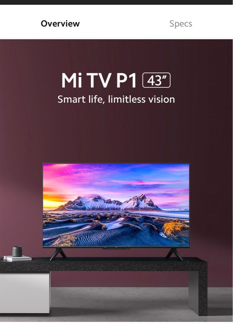 Xiaomi Mi P1 43" (Category: TV) located in Quezon City. Submitted by francesivy (Listing ID 1307107603, Image 3). Description: FOR SALE ONLY Srp 18,980 Price is negotiable No box. Rfs: upgrade ng size.