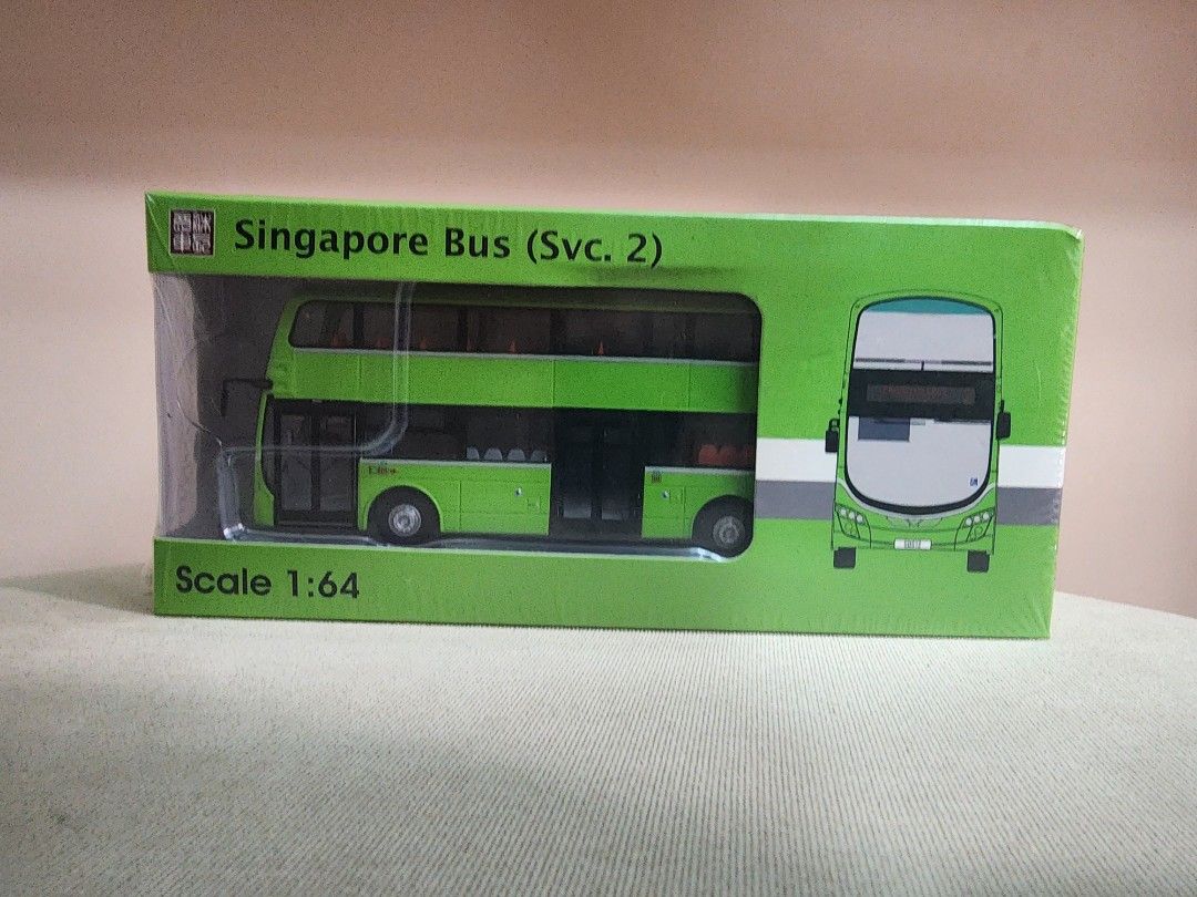 1:64 Singapore bus service 2, Hobbies & Toys, Toys & Games on Carousell