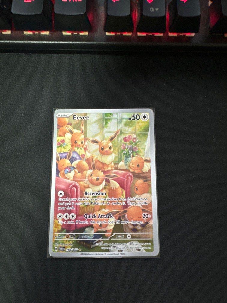 188/167 Eevee twilight masquerade, Hobbies & Toys, Toys & Games on