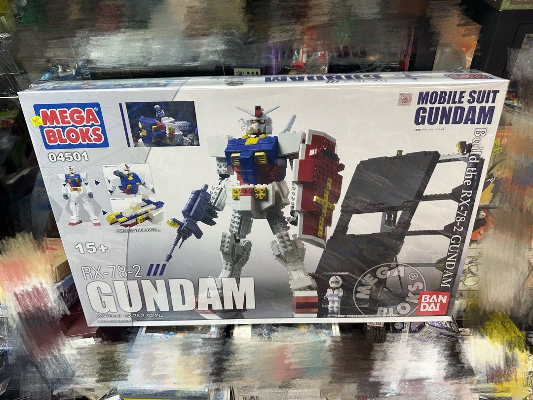 正版✓絕版) Bandai 萬代x MEGA BLOKS 美家寶04501 「Gundam RX 78-2