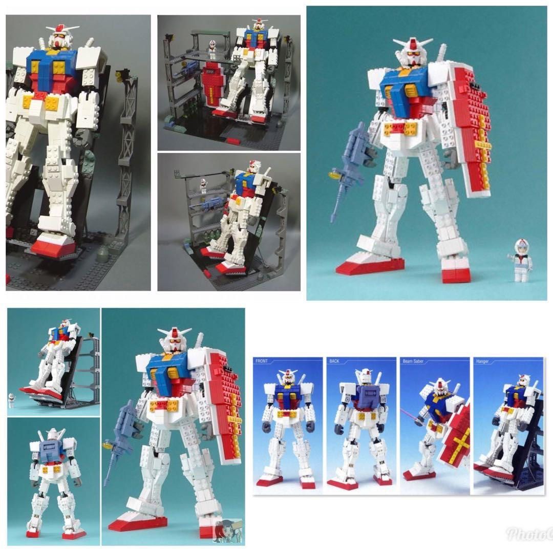 正版✓絕版) Bandai 萬代x MEGA BLOKS 美家寶04501 「Gundam RX 78-2
