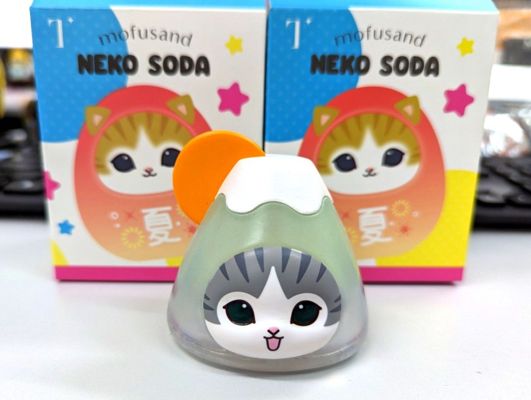 24時間以内発送】mofusand 香港 7-11 だるまソーダ 富士山 富士山隱藏