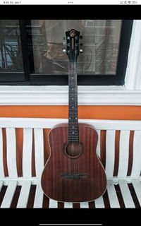 38' Stadd Acoustic Guitar with tuner/pick up