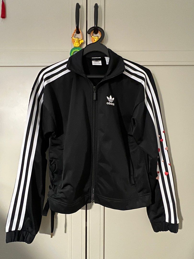 Adidas lace track jacket clearance