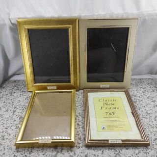 AM44 Home Decor 5"x7" Gold Wood & Resin Picture Frames from UK for 120 each