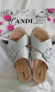 Andi by Outland Gray Sabdals for Women