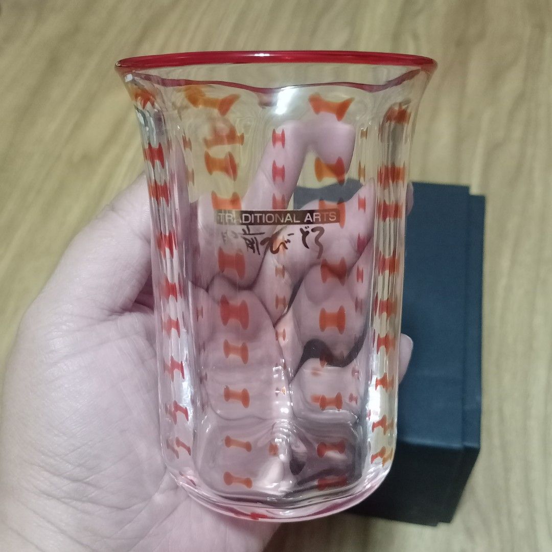 ART GLASS TUMBLER (Category: Coffee & Tea Tableware) located in Makati City. Submitted by nyxhemera26 (Listing ID 1307350872, Image 2). Description: ART GLASS TUMBLER • LAST PHOTOS ARE FOR REFERENCE ONLY.