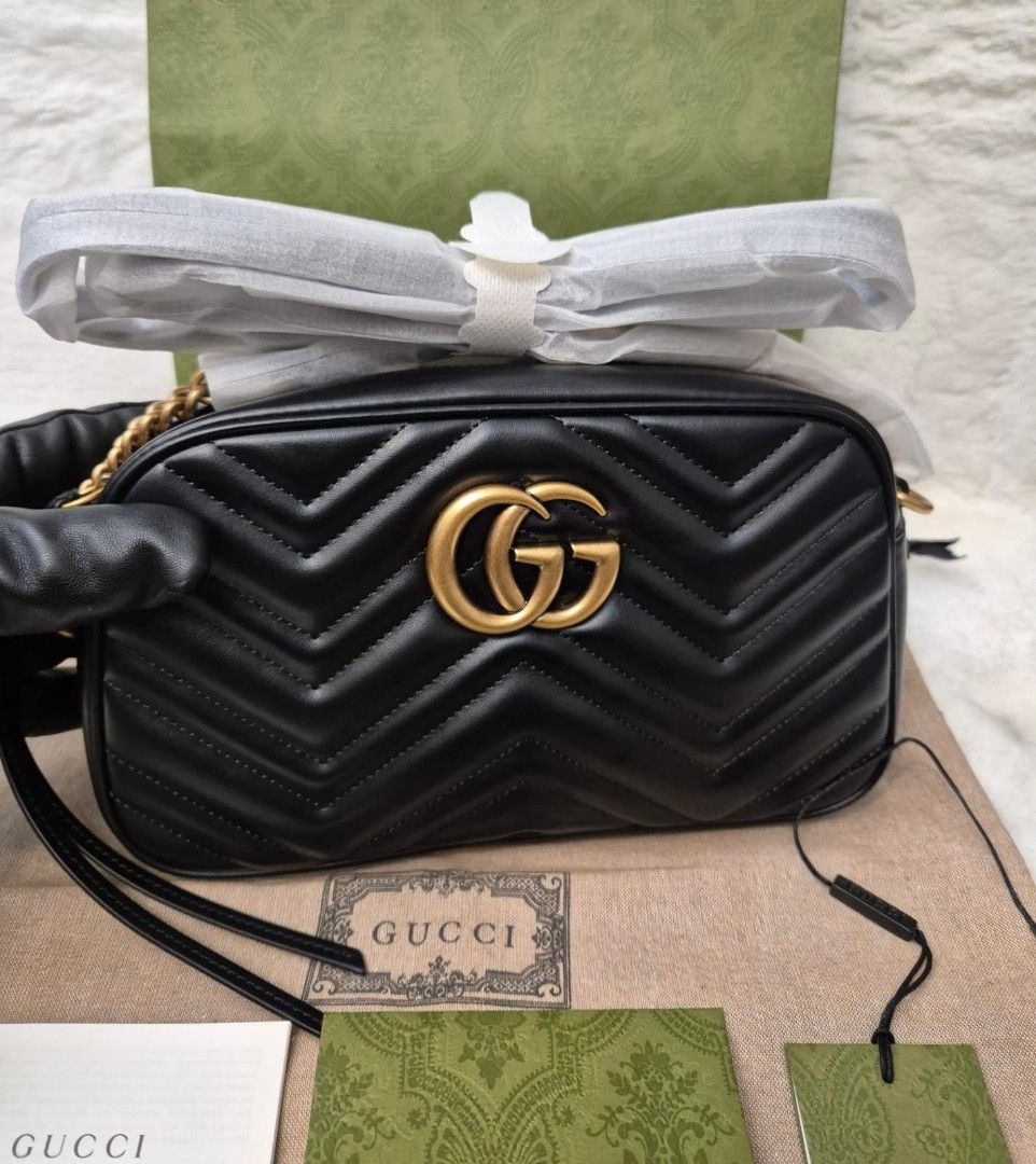 ONHAND Authentic Gucci Marmont Small Camera Sling Bag