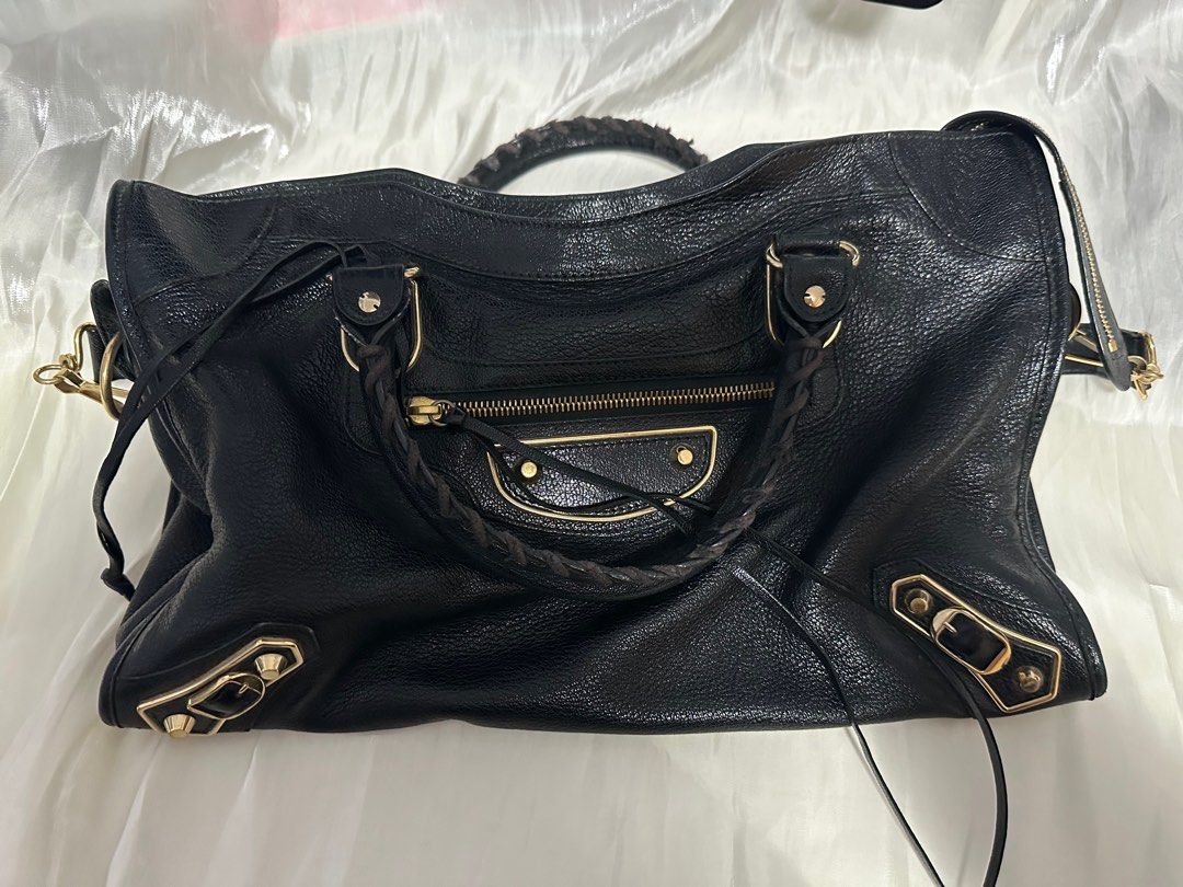 Balenciaga classic metallic edge city bag