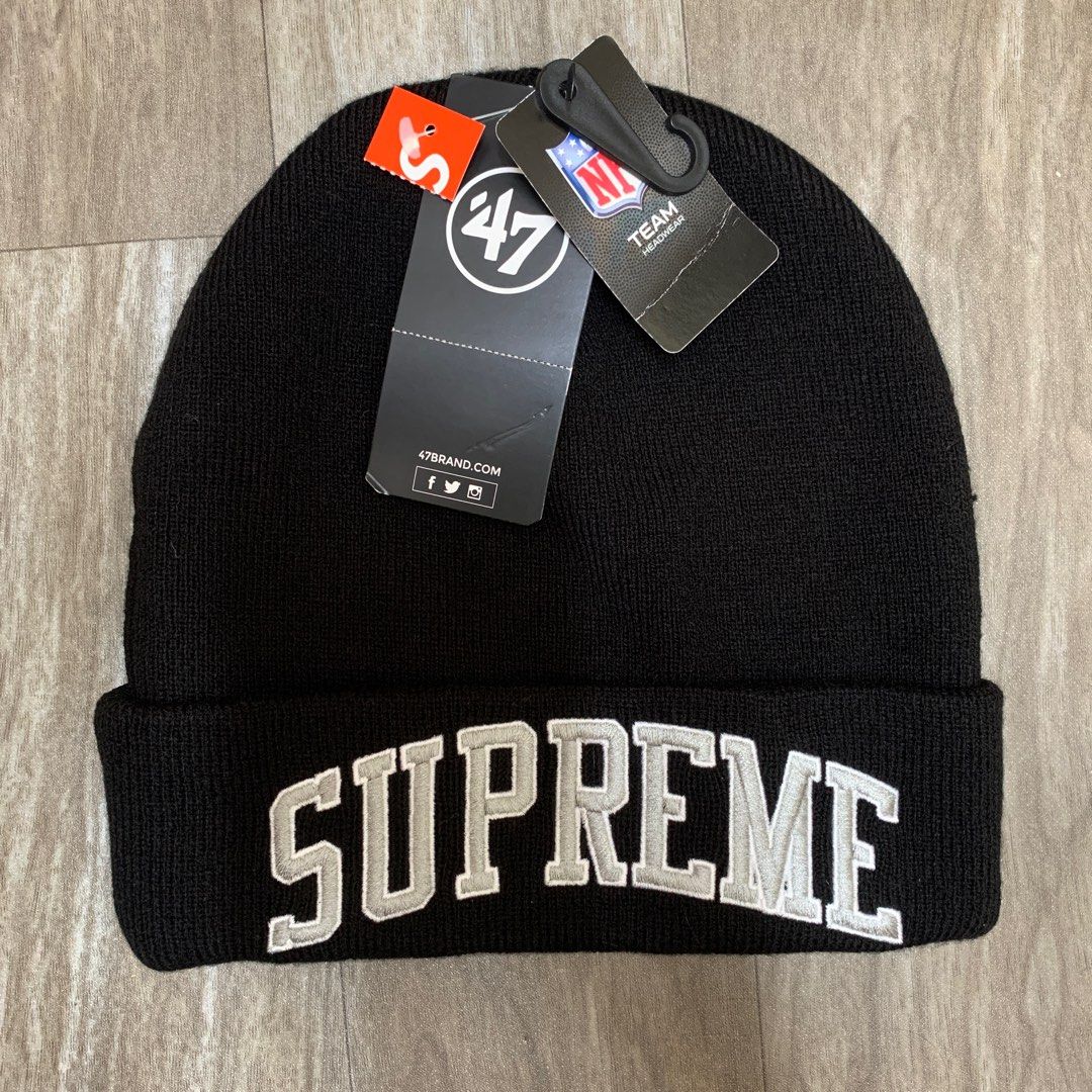 Supreme x raiders beanie new arrivals