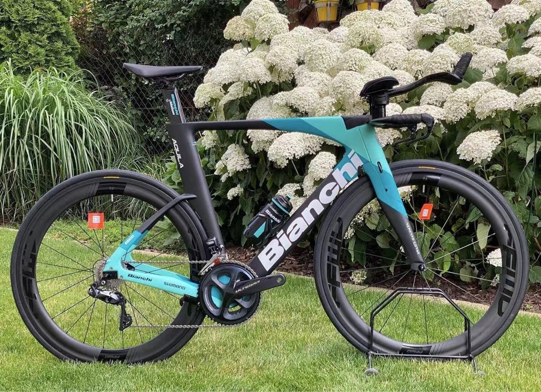 Bianchi Aquila CV TT road bike frameset Carousell