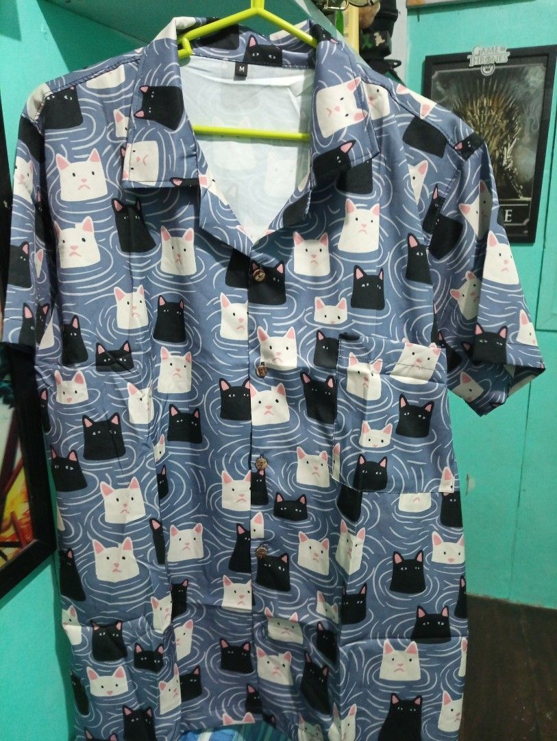 Bkk polo women cat (Category: Others Tops) located in Quezon City. Submitted by hailey_24 (Listing ID 1307338297, Image 1). Description: brand new bkk polo top cat design cute 21 inch width.