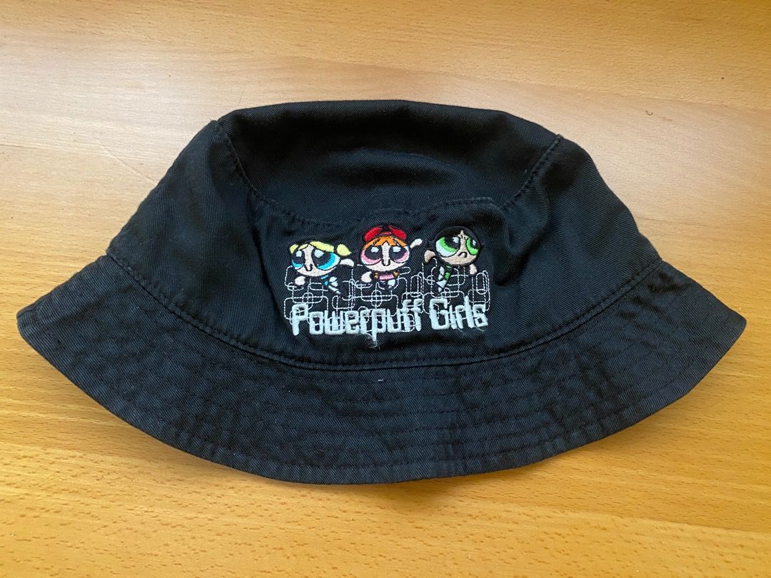 Black Powerpuff Girls Bucket Hat, Women's Fashion, Watches
