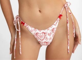 blackbough zoey side tie adjustable bottoms  in young love (s)