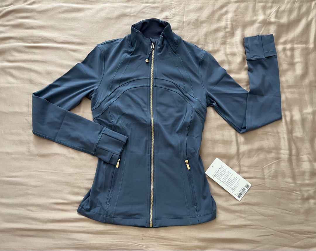 lululemon // Define ジャケット 6号 M ネイビー Lululemon Define Jacket *Nulu - True Navy / Gold - lulu fanatics