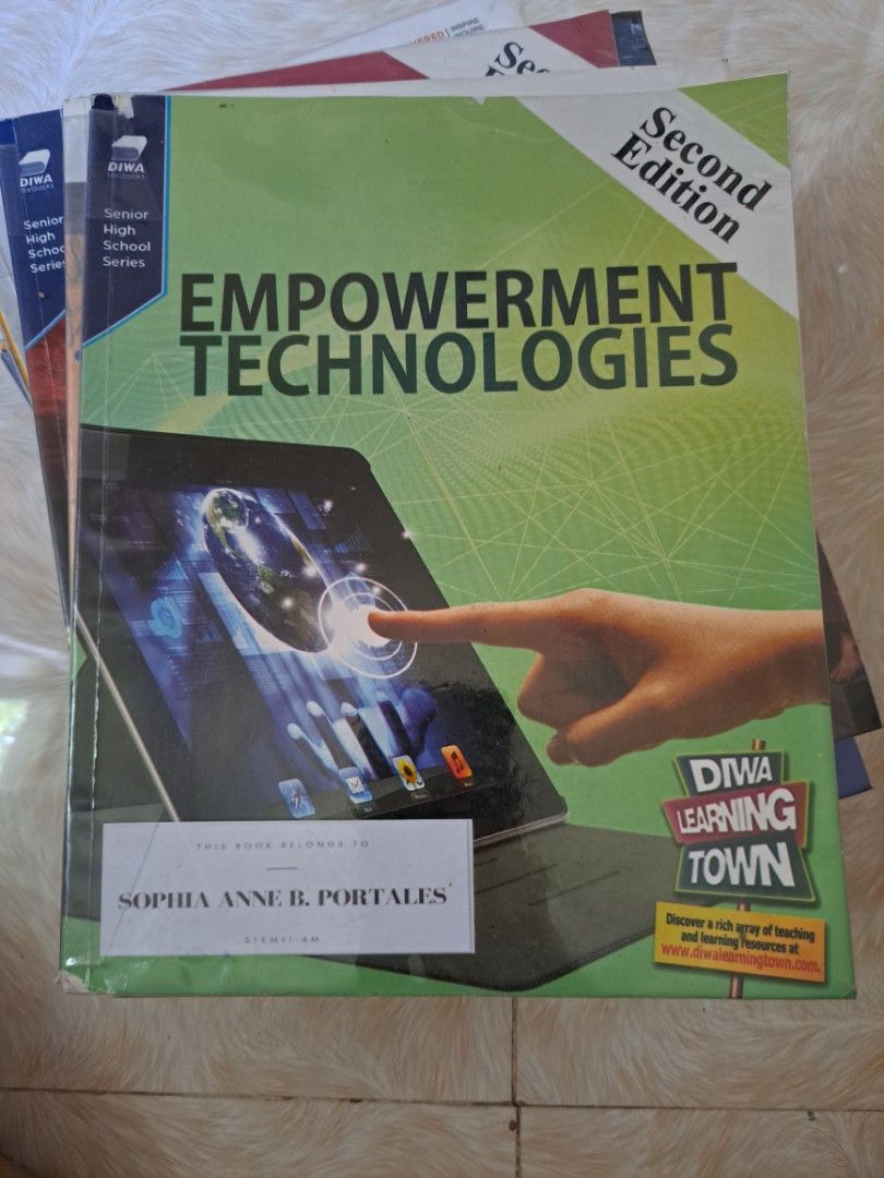 Books for Senior High School (Category: Textbooks) located in Valenzuela. Submitted by us_uae.box (Listing ID 1307372444, Image 3). Description: Selling price: Earth Science - 270 Introduction to the Philosophy - 230 Empowerment Technologies - 270 Precalculus - 170 General Chemistry - 250 Dupikal - 170 General Mathematics - 270 Academic Reading & Writing - 300.