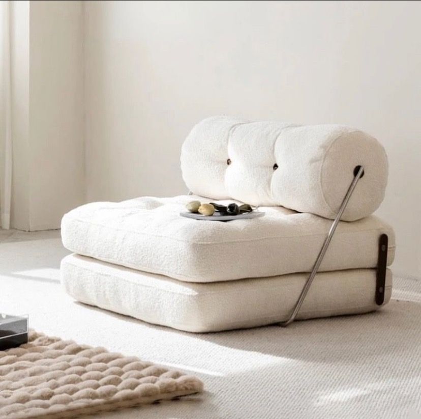 Boucle/ Cloud Sofa Bed (Category: Sofas) located in Manila. Submitted by chicandbaddie (Listing ID 1307266558, Image 2). Description: .