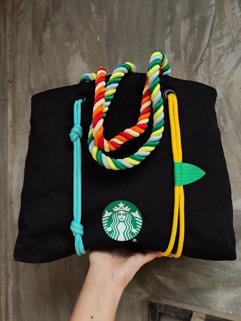 Starbucks canvas tote bag discount