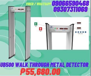Brand New UB500 Onhand Walk Through Metal detector