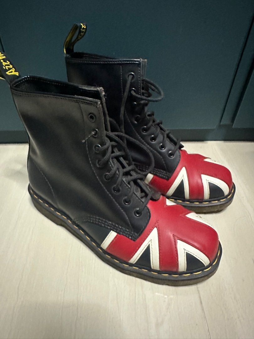 Dr martens union jack 8 eye boot store